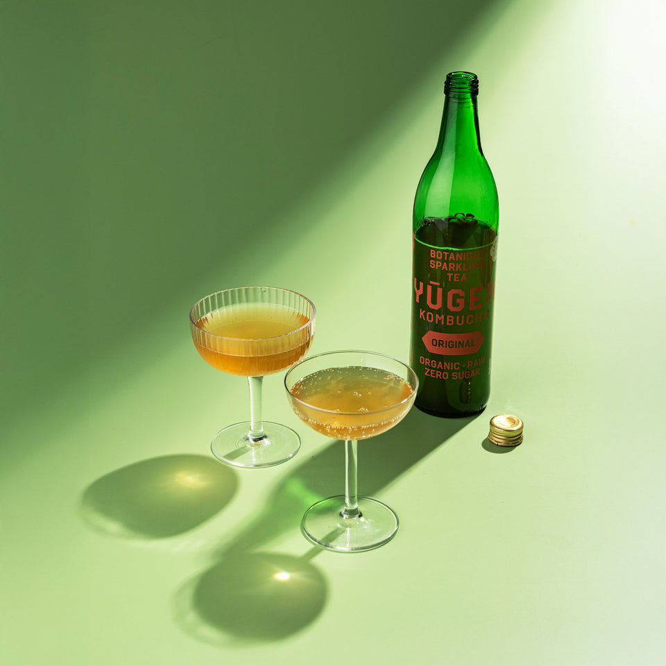 Kombucha makes you free... alcohol free!