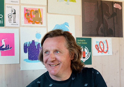 Henk Willems, creator of the Blood Orange Juniper design.