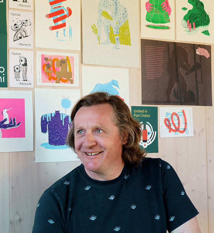 Henk Willems, creator of the Blood Orange Juniper design.