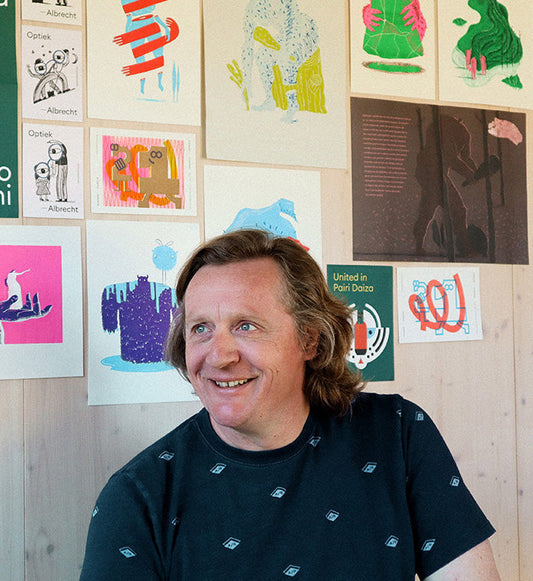 Henk Willems, creator of the Blood Orange Juniper design.