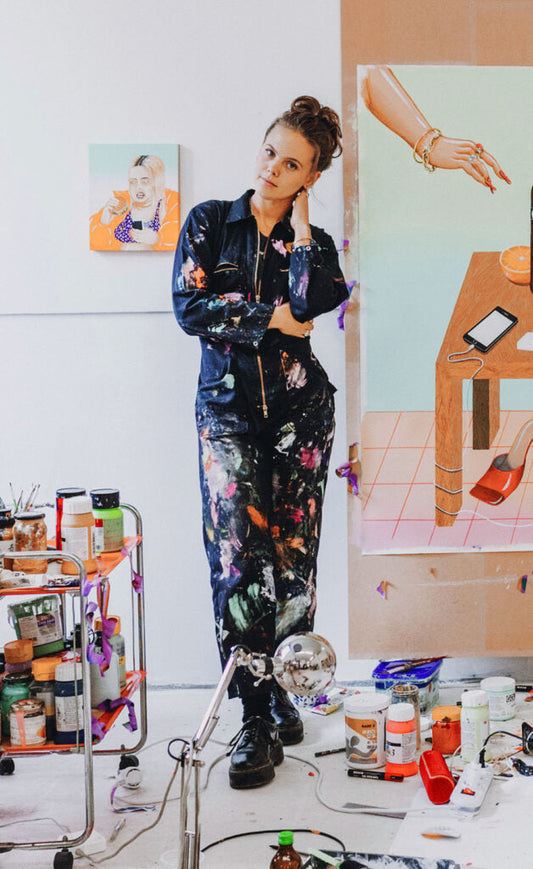 Artist talk with Joëlle Dubois about the Strawberry Basil design